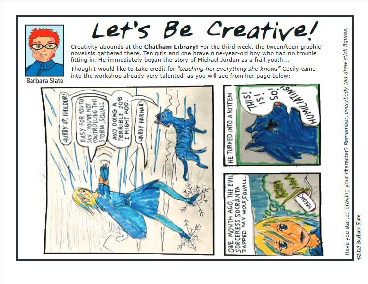 LET'S BE CREATIVE: July 27, 2023