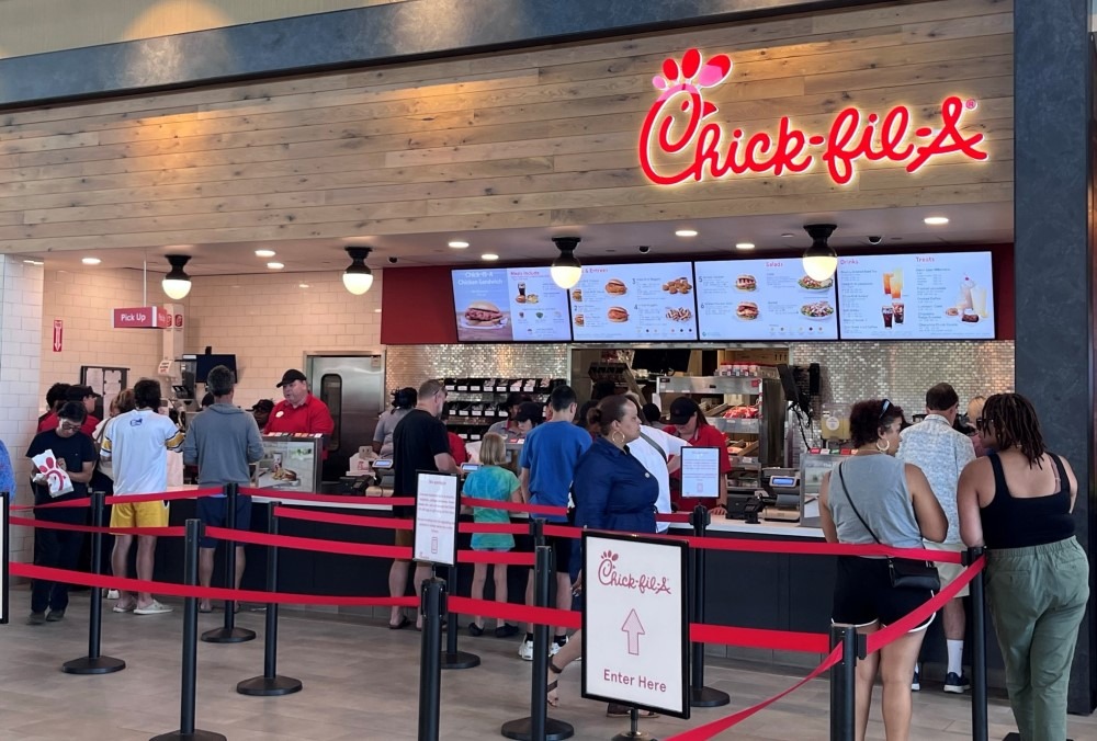 Chick-fil-A opens at New Baltimore rest area