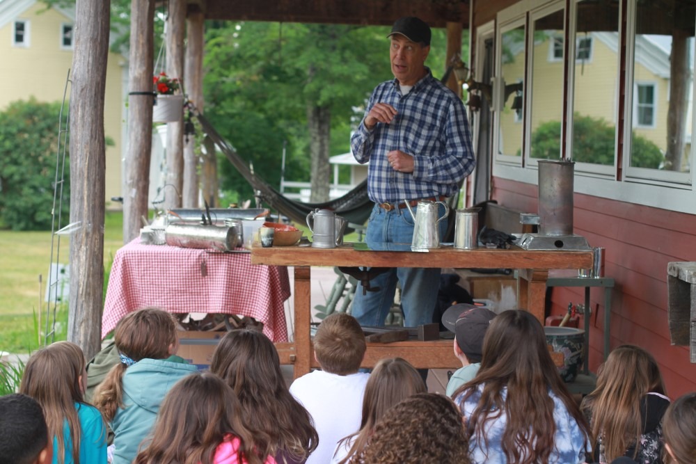 Potter Hollow School House Day: Education and fun for 4th graders