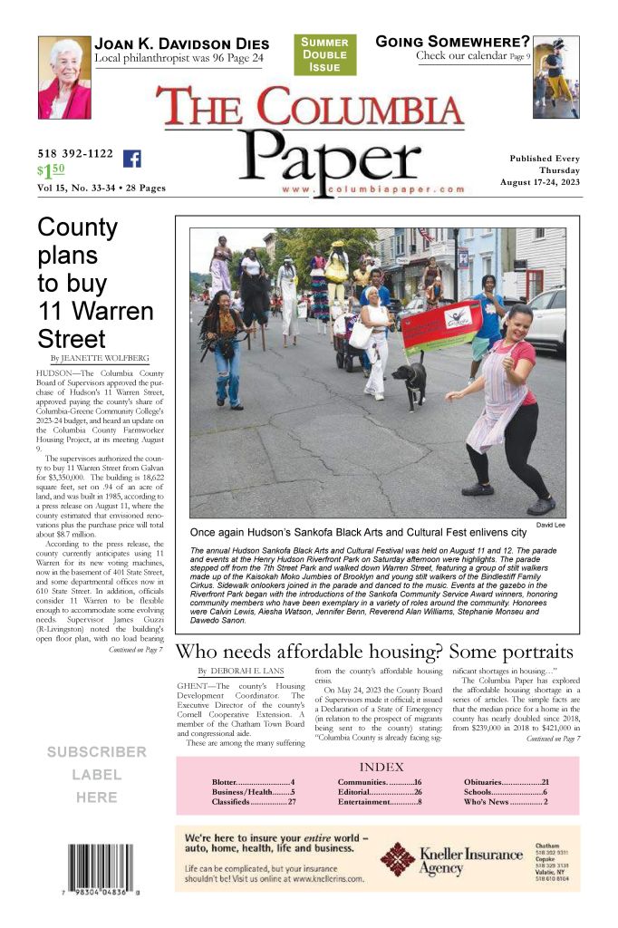 The Columbia Paper 2023, August 17-24